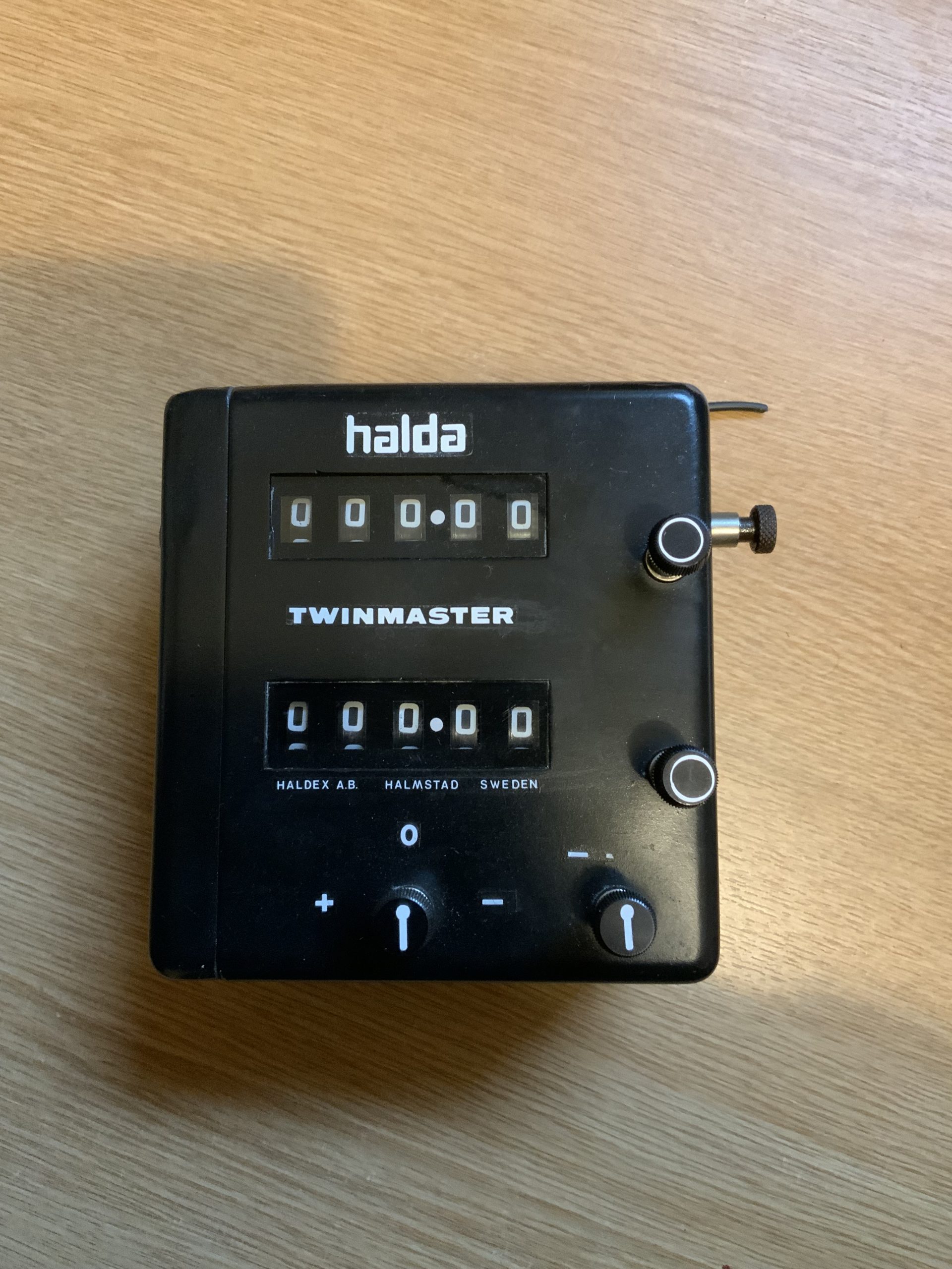 Halda Twinmaster Period Rally Trip for sale